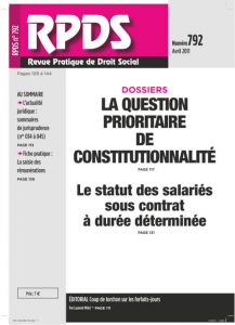 RPDS 792 Avril 2011