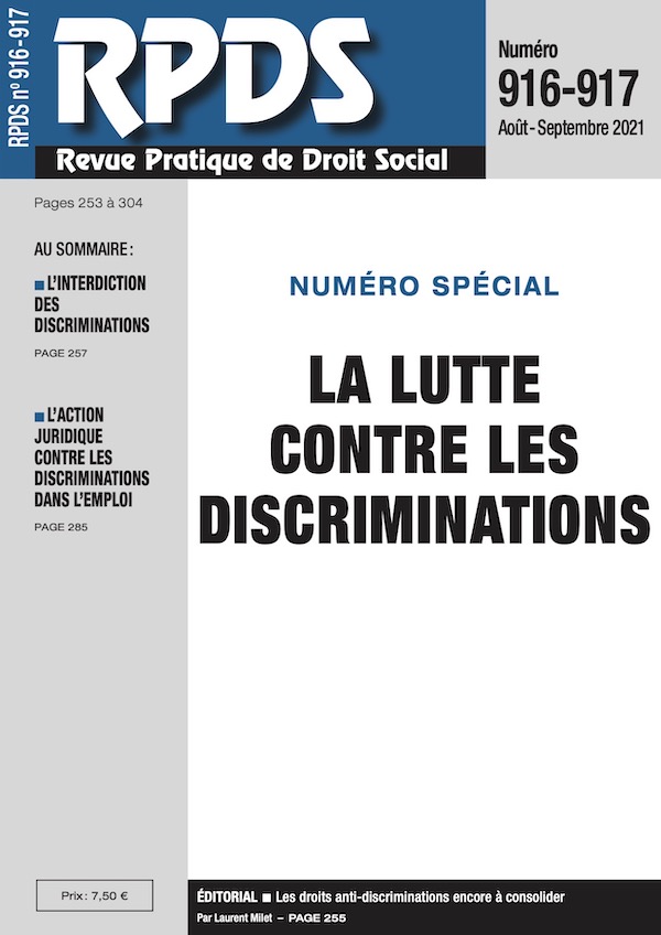 RPDS 916-917 La lutte contre les discriminations