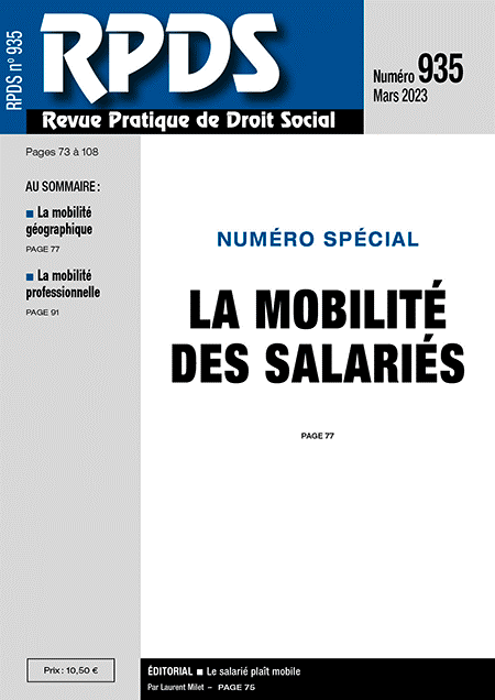 RPDS 935 - La mobilité des salariés