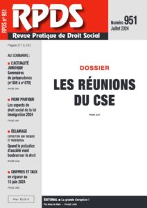 RPDS 951 - Les réunions du CSE