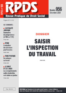 Saisir l'inspection du travail