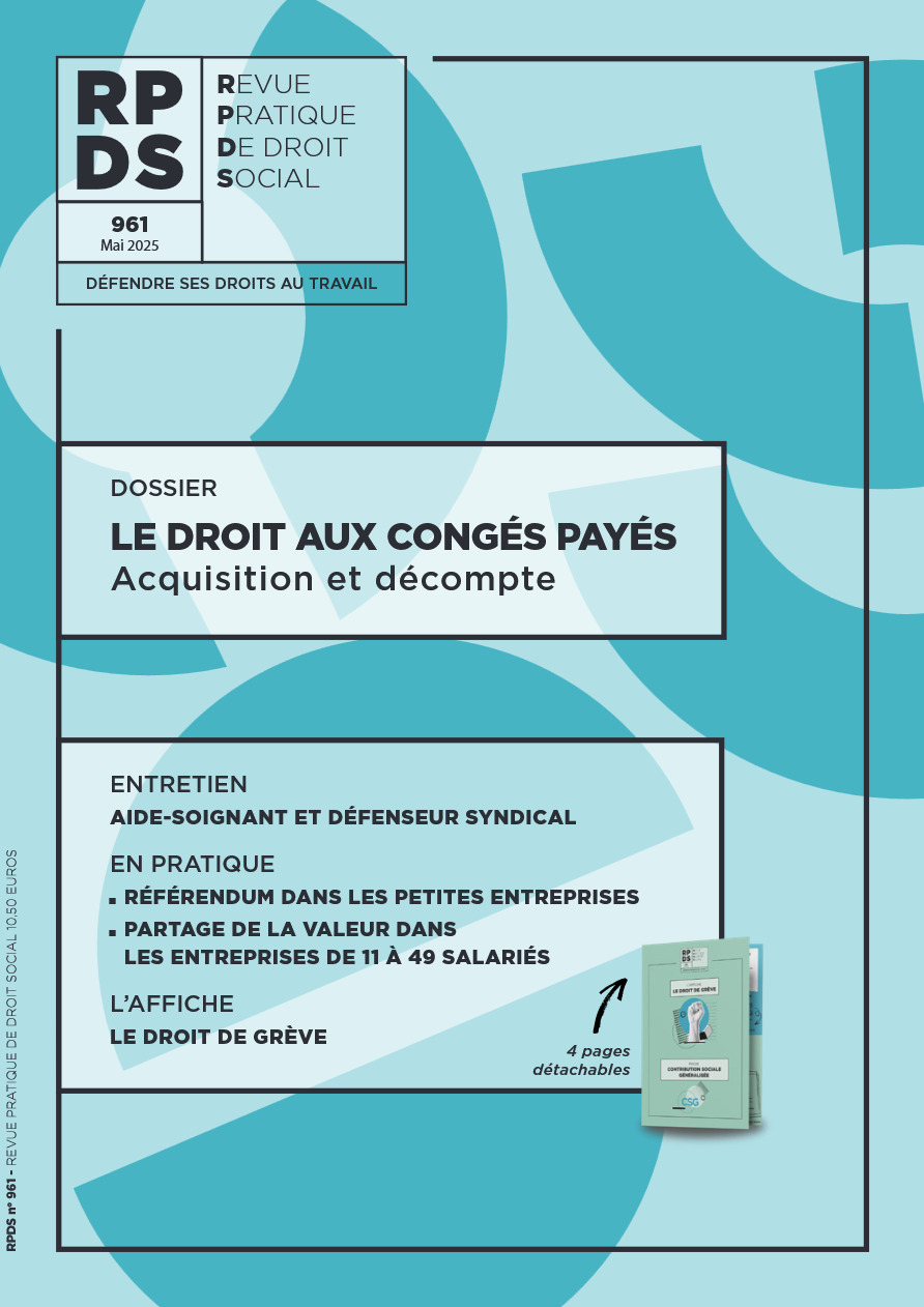 Le droit aux congés payés - Acquisition et décompte