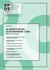 Le Comité social et économique - Mise en place