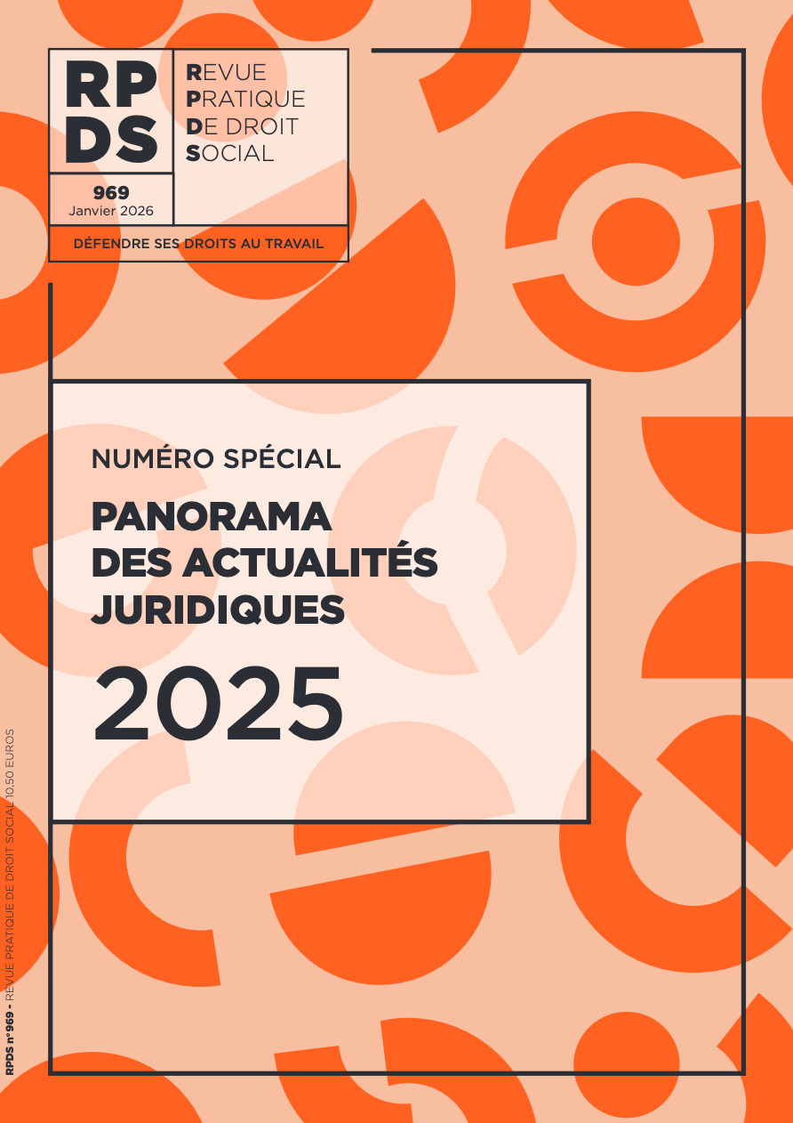 RPDS 969 Panorama des actualités juridiques 2025